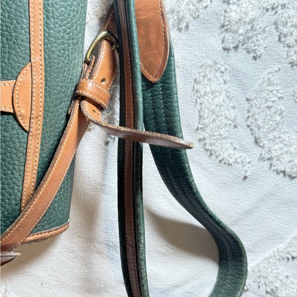 Dooney & Bourke Green and Tan Crossbody Bag - Picture 9 of 15